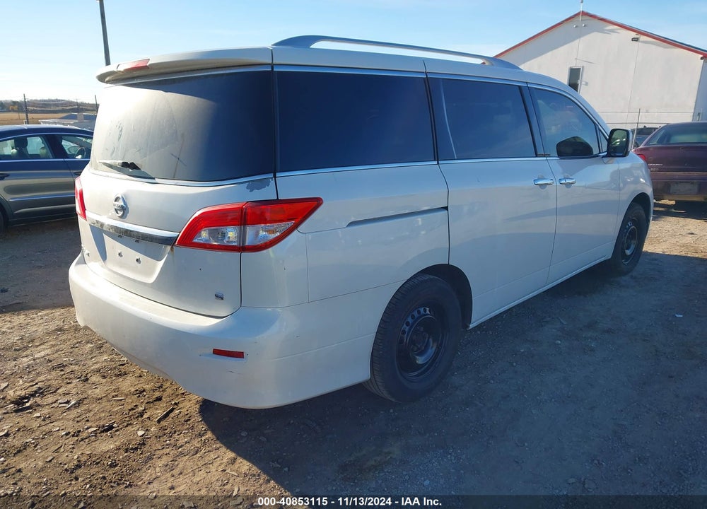2012 NISSAN QUEST S VIN: JN8AE2KP9C9045146