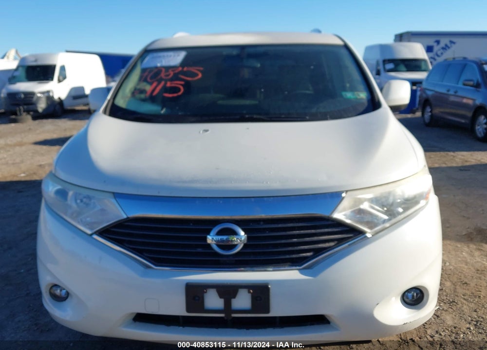 2012 NISSAN QUEST S VIN: JN8AE2KP9C9045146