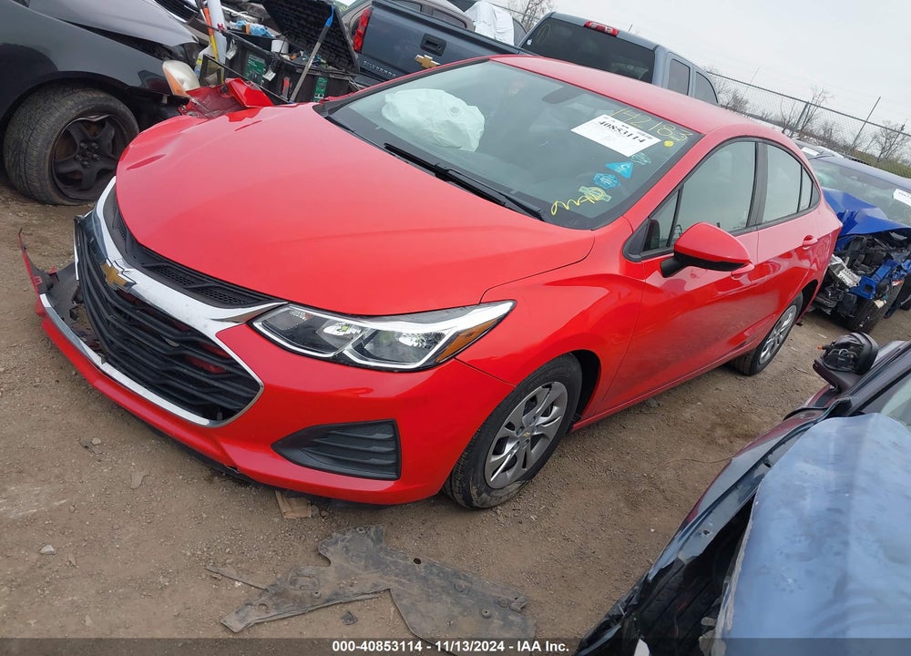2019 CHEVROLET CRUZE VIN: 1G1BC5SM7K7142183