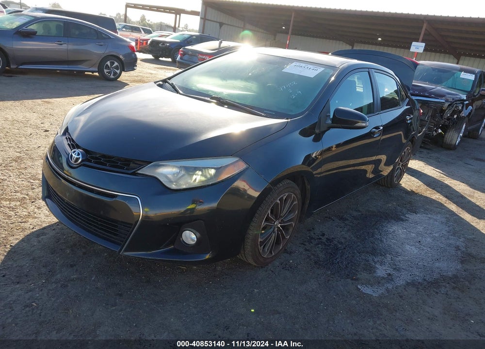 2014 TOYOTA COROLLA L/LE/LE PLS/PRM/S/S PLS VIN: 5YFBURHE9EP025221