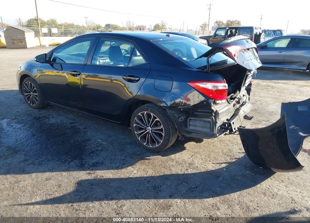 2014 TOYOTA COROLLA L/LE/LE PLS/PRM/S/S PLS VIN: 5YFBURHE9EP025221