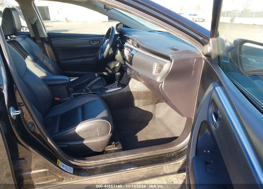 2014 TOYOTA COROLLA L/LE/LE PLS/PRM/S/S PLS VIN: 5YFBURHE9EP025221
