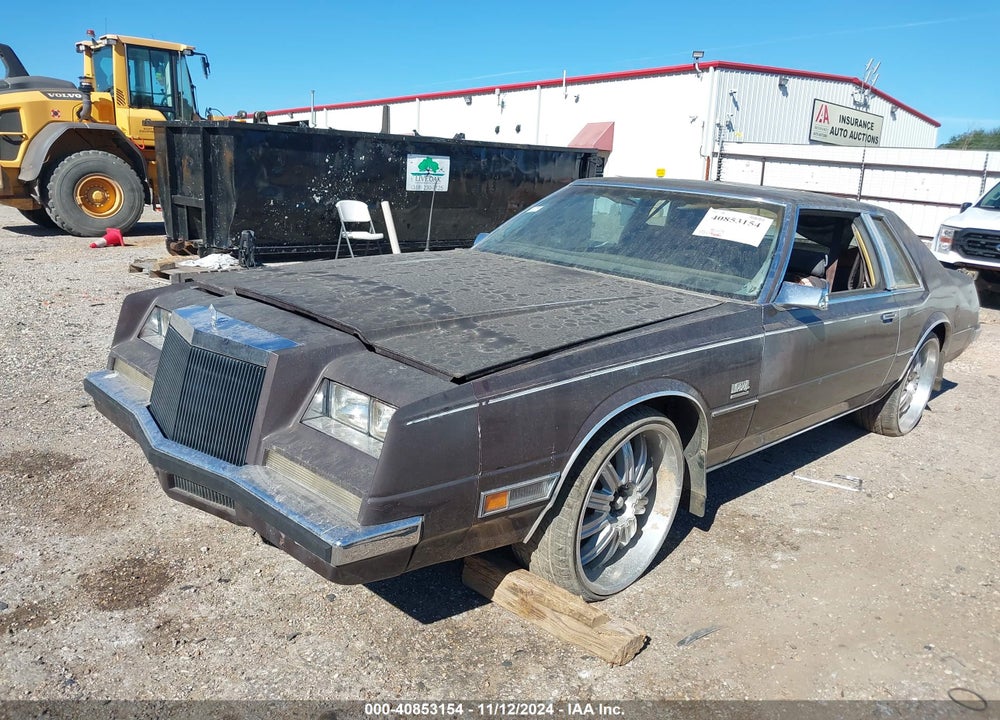 1981 CHRYSLER IMPERIAL VIN: 2A3BY62J9BR102267
