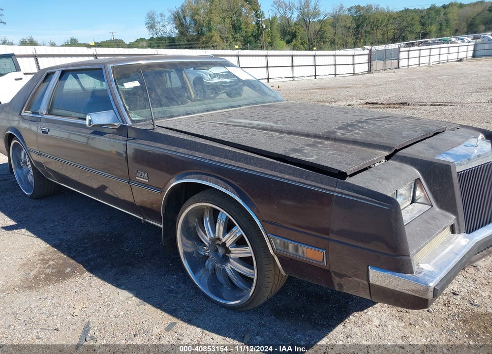 1981 CHRYSLER IMPERIAL VIN: 2A3BY62J9BR102267