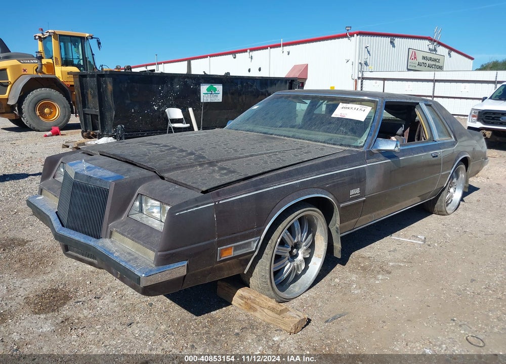 1981 CHRYSLER IMPERIAL VIN: 2A3BY62J9BR102267