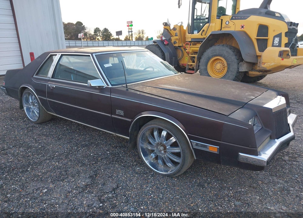 1981 CHRYSLER IMPERIAL VIN: 2A3BY62J9BR102267