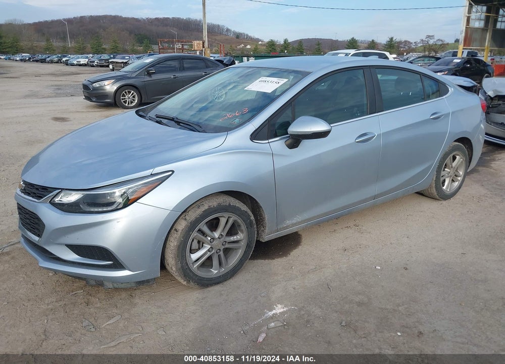 2018 CHEVROLET CRUZE LT AUTO VIN: 1G1BE5SM7J7102663