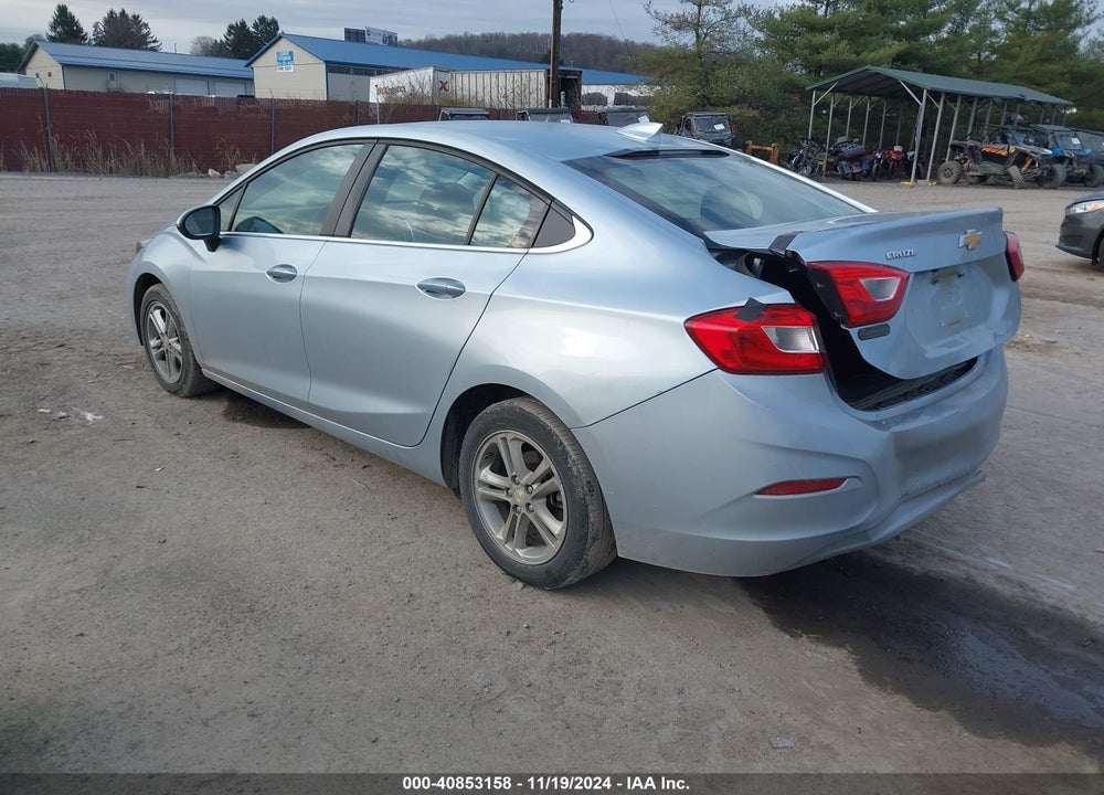 2018 CHEVROLET CRUZE LT AUTO VIN: 1G1BE5SM7J7102663