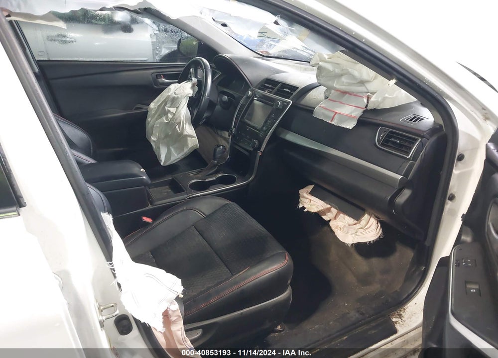 2015 TOYOTA CAMRY SE VIN: 4T1BF1FK5FU476988