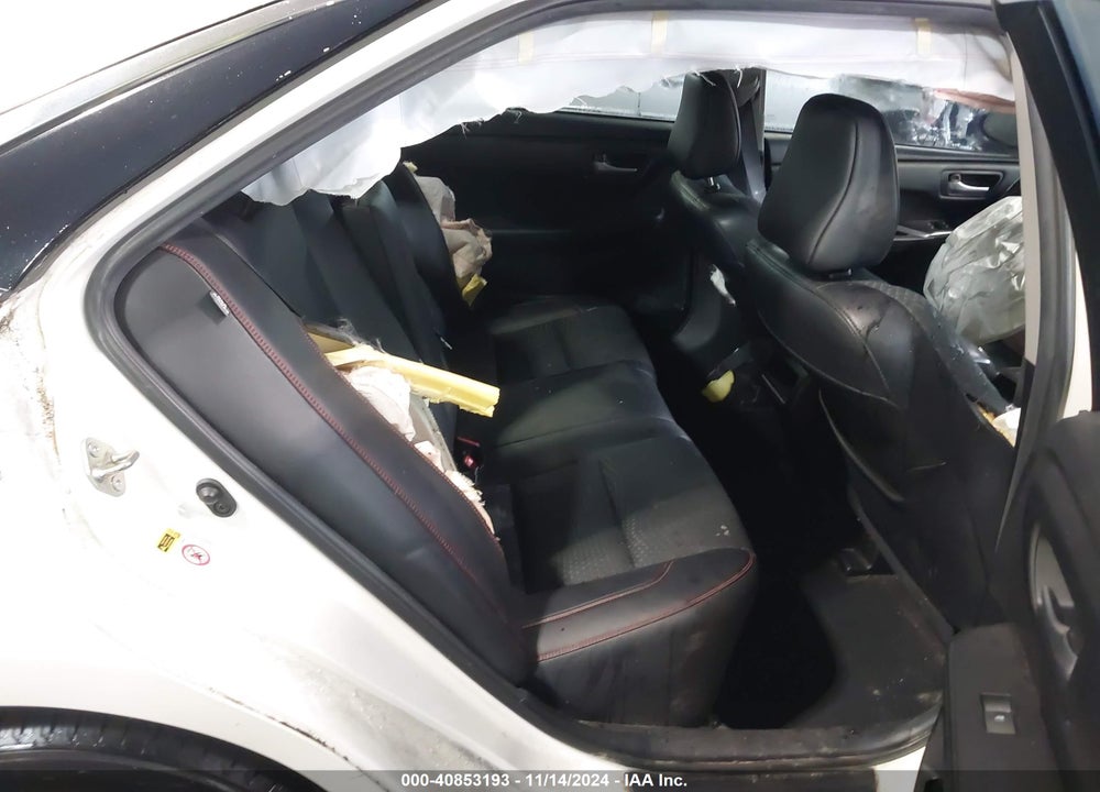 2015 TOYOTA CAMRY SE VIN: 4T1BF1FK5FU476988
