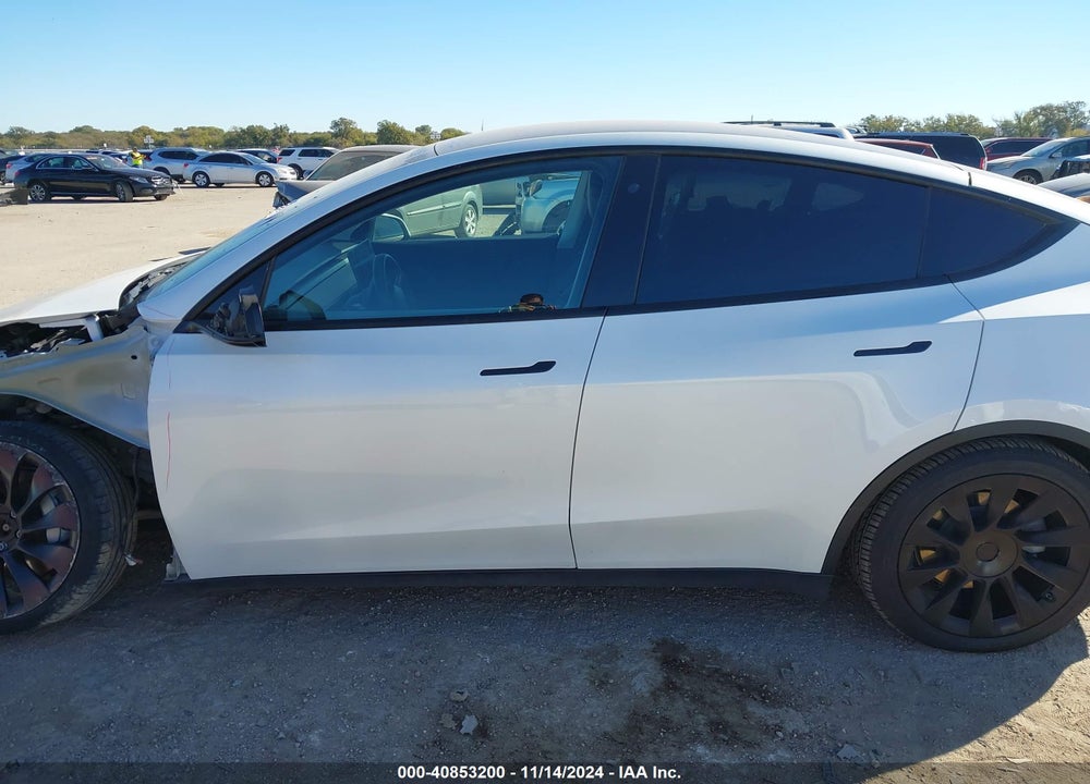 2020 TESLA MODEL Y LONG RANGE DUAL MOTOR ALL-WHEEL DRIVE VIN: 5YJYGDEEXLF027187