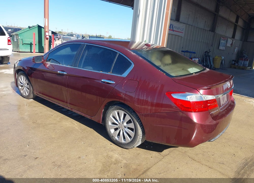 2013 HONDA ACCORD EX-L VIN: 1HGCR2F86DA019438