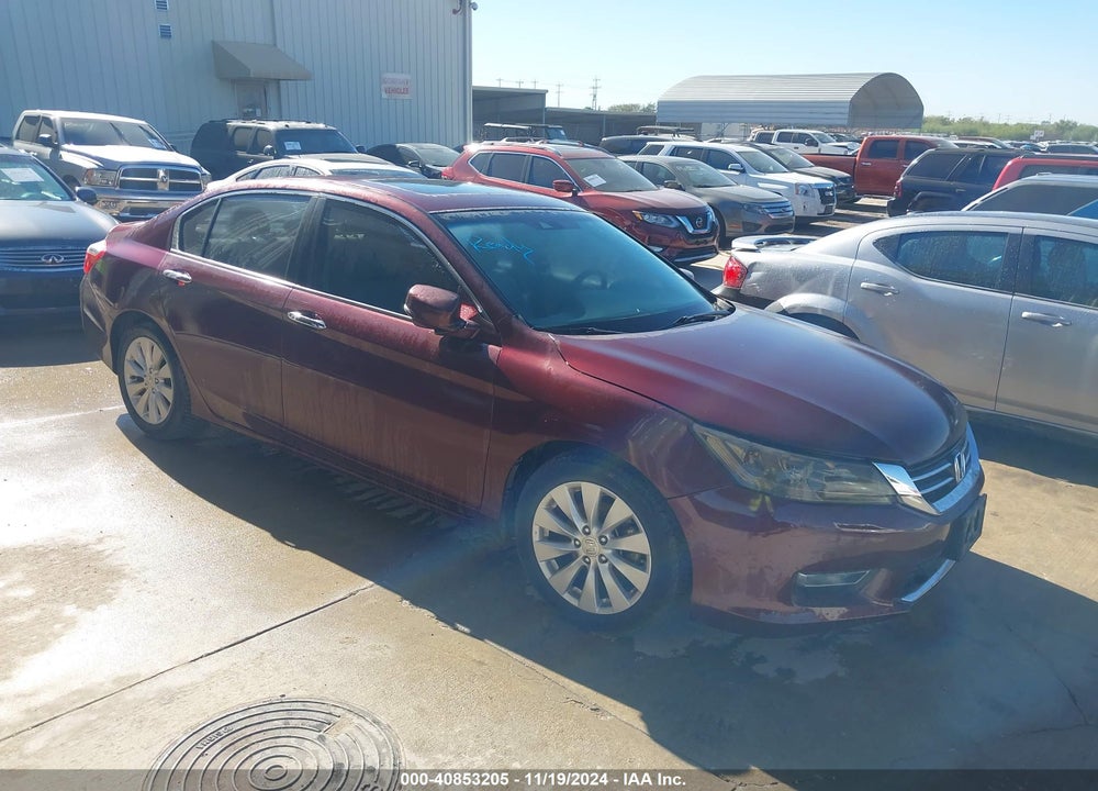 2013 HONDA ACCORD EX-L VIN: 1HGCR2F86DA019438