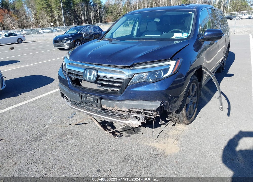 2020 HONDA RIDGELINE RTL-E VIN: 5FPYK3F78LB008945