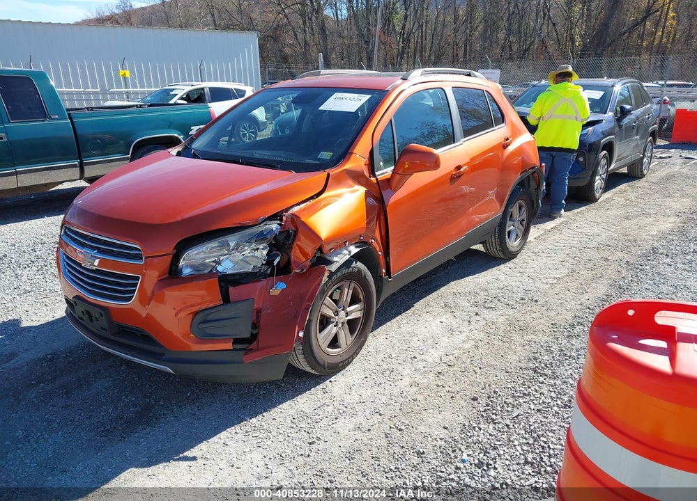 2015 CHEVROLET TRAX LT VIN: KL7CJRSB6FB093016