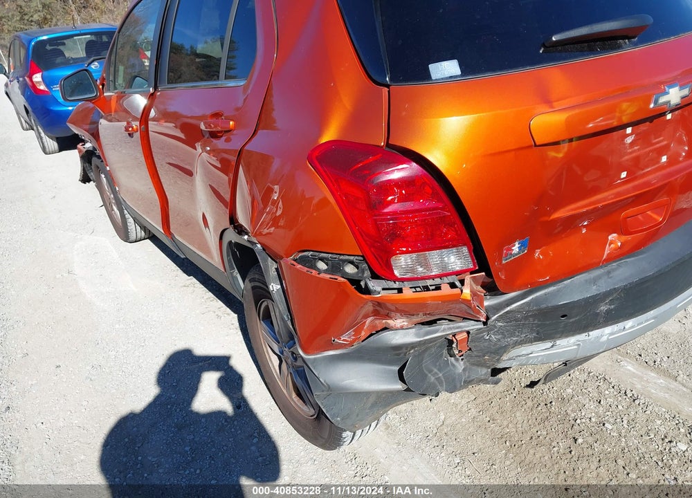 2015 CHEVROLET TRAX LT VIN: KL7CJRSB6FB093016