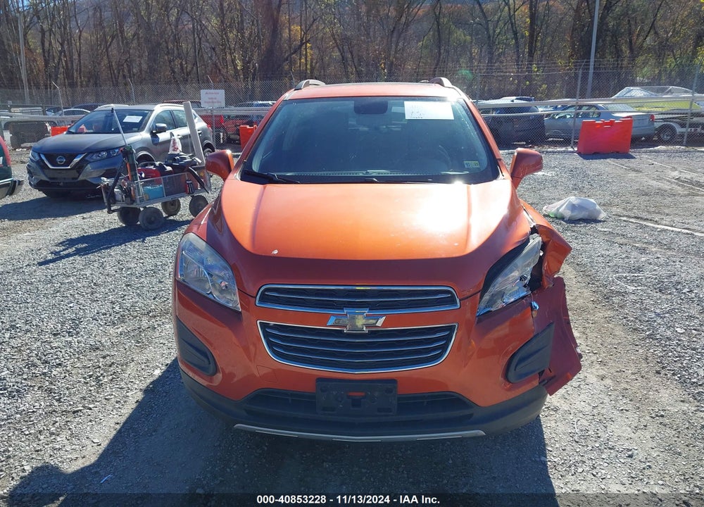 2015 CHEVROLET TRAX LT VIN: KL7CJRSB6FB093016