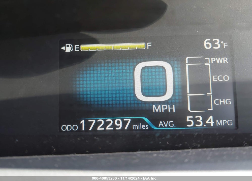 2016 TOYOTA PRIUS TWO ECO VIN: JTDKARFU0G3029317