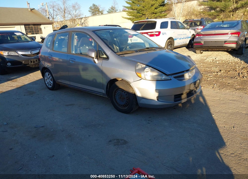 2007 HONDA FIT VIN: JHMGD37437S059036