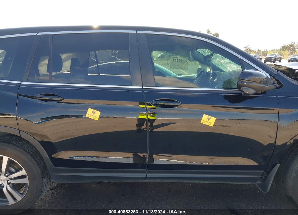2017 HONDA PILOT EX-L VIN: 5FNYF5H52HB040804