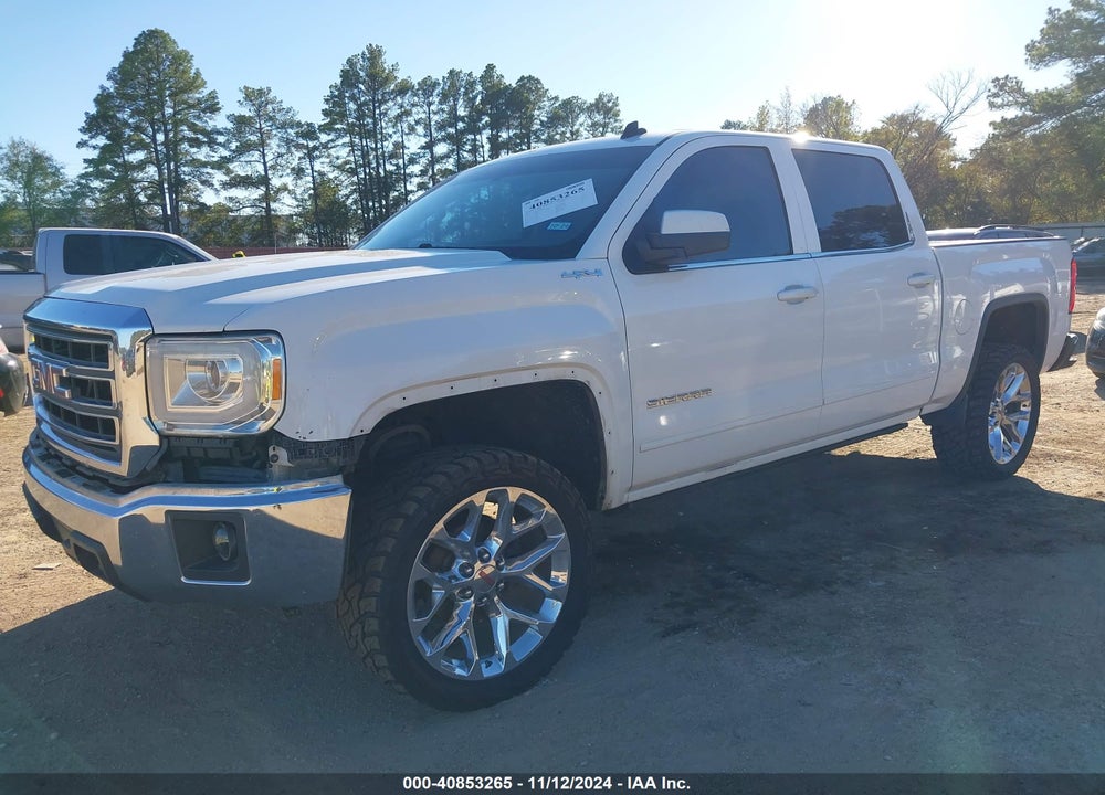 2014 GMC SIERRA 1500 SLE VIN: 3GTU2UEC2EG220507