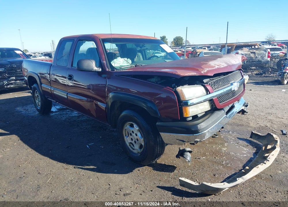 2003 CHEVROLET SILVERADO 1500 LS VIN: 1GCEK19T43E266969