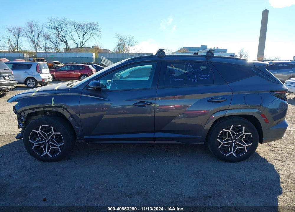 2022 HYUNDAI TUCSON N LINE VIN: KM8JFCAE9NU099413