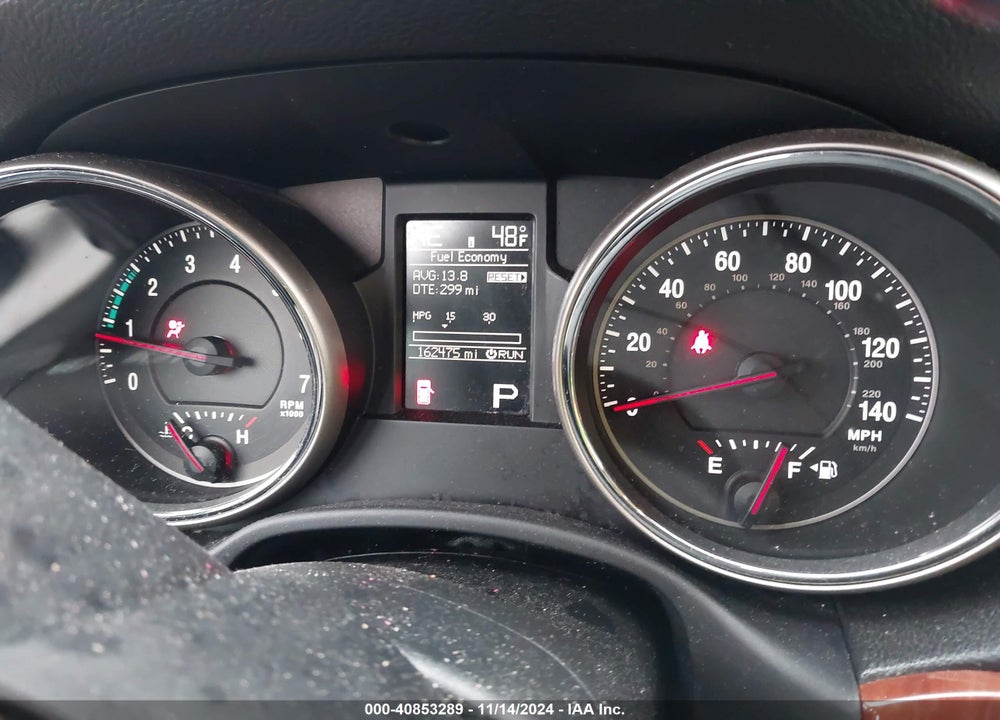2011 JEEP GRAND CHEROKEE LIMITED VIN: 1J4RR5GG1BC544449
