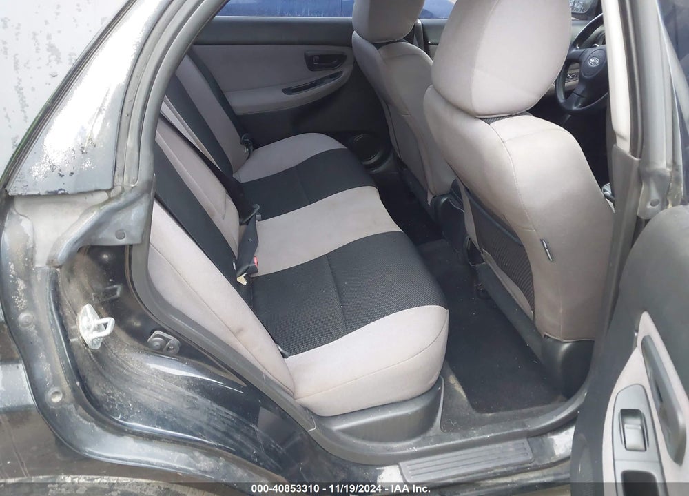 2007 SUBARU IMPREZA 2.5I VIN: JF1GD61627H511509