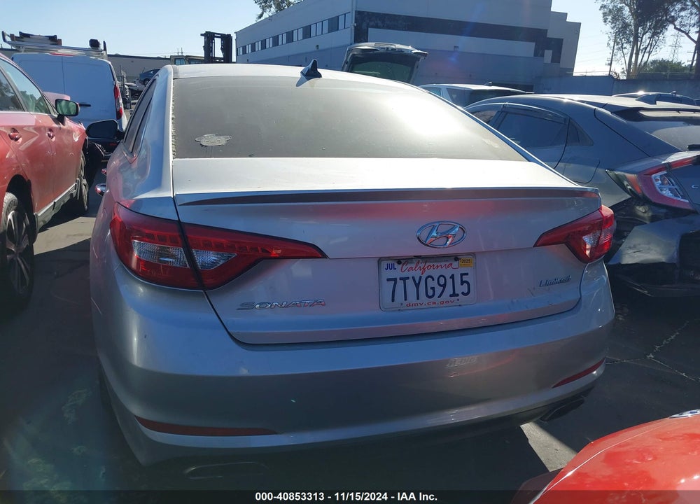 2016 HYUNDAI SONATA LIMITED VIN: 5NPE34AF4GH414211