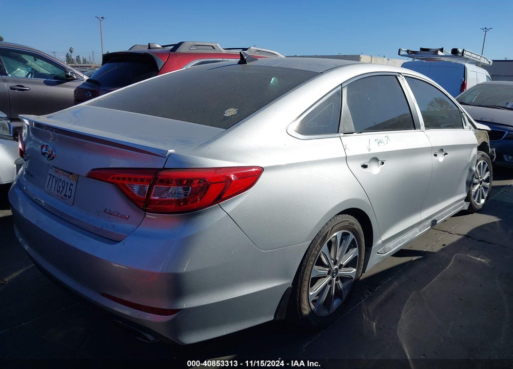 2016 HYUNDAI SONATA LIMITED VIN: 5NPE34AF4GH414211