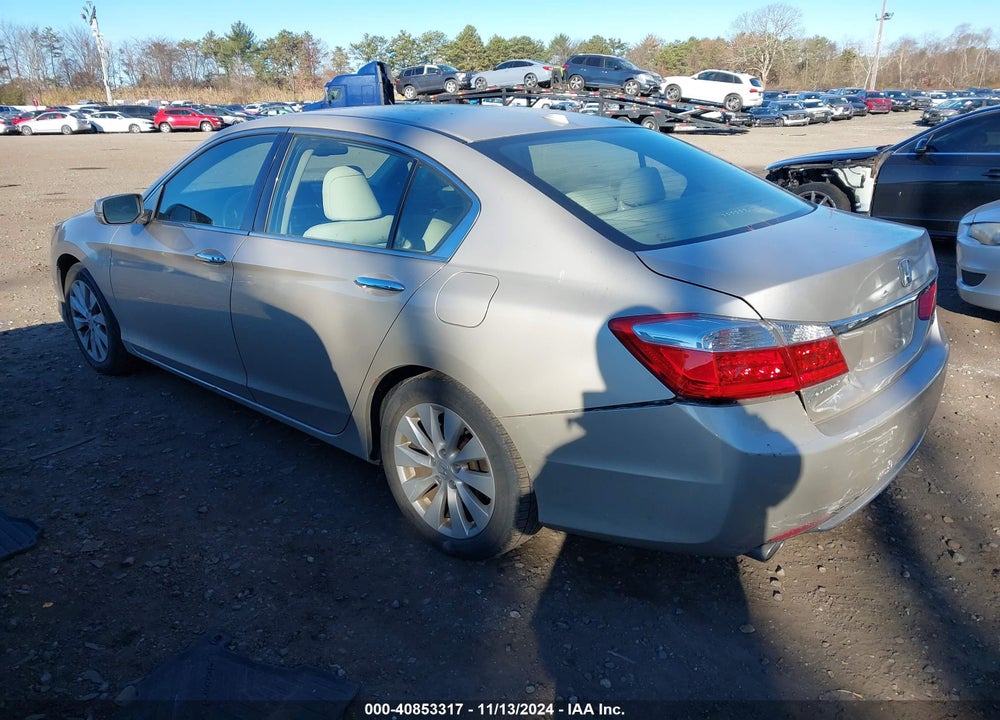 2013 HONDA ACCORD EX-L V-6 VIN: 1HGCR3F89DA036787