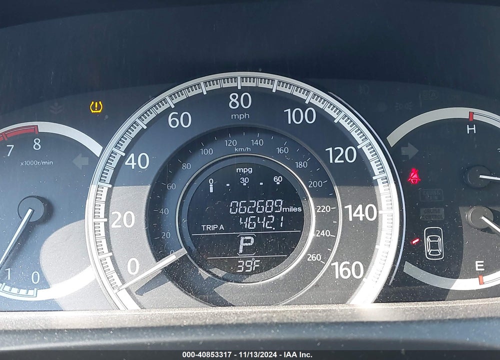 2013 HONDA ACCORD EX-L V-6 VIN: 1HGCR3F89DA036787