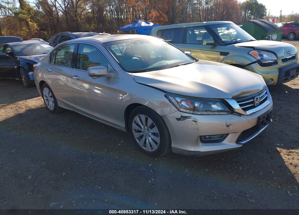 2013 HONDA ACCORD EX-L V-6 VIN: 1HGCR3F89DA036787