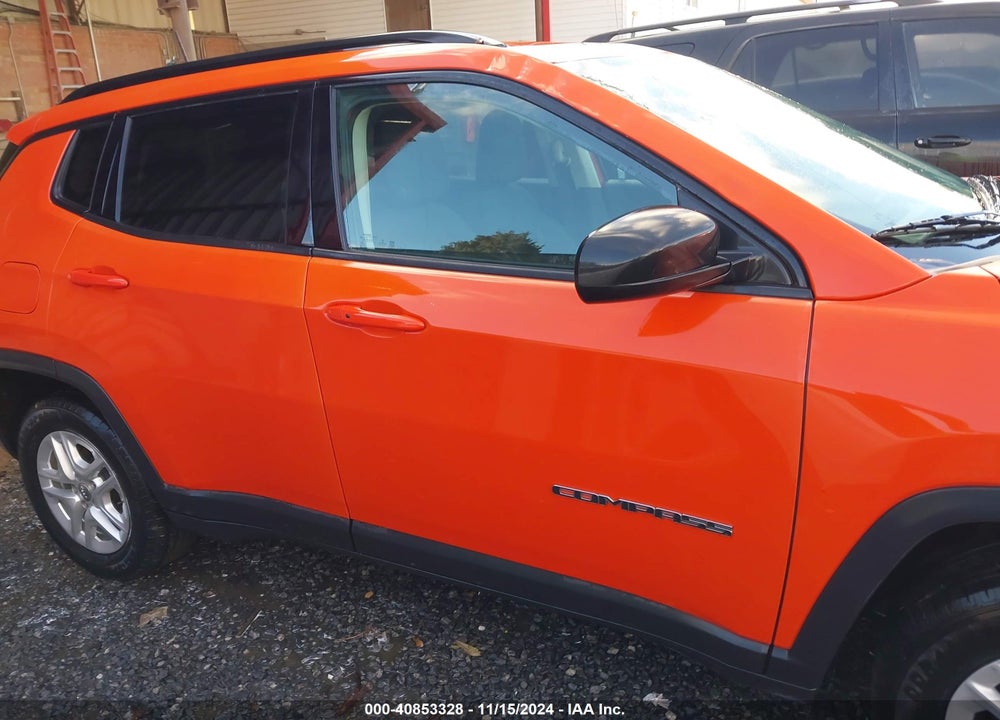 2018 JEEP COMPASS SPORT FWD VIN: 3C4NJCAB7JT286096