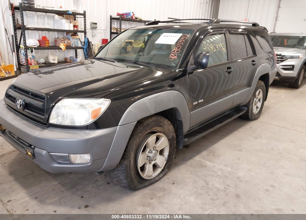 2003 TOYOTA 4RUNNER SR5 V6 VIN: JTEBU14R630012049