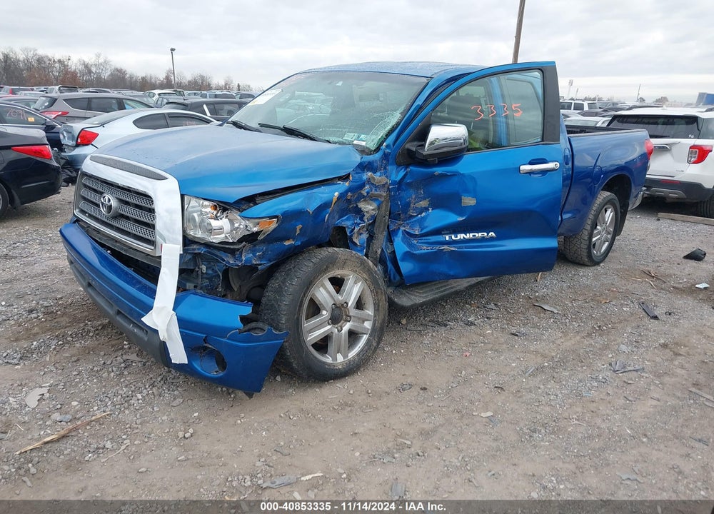 2007 TOYOTA TUNDRA LIMITED 5.7L V8 VIN: 5TBBV58187S469616