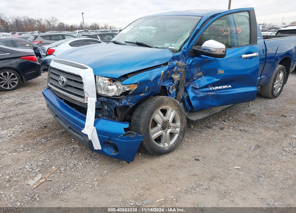 2007 TOYOTA TUNDRA LIMITED 5.7L V8 VIN: 5TBBV58187S469616