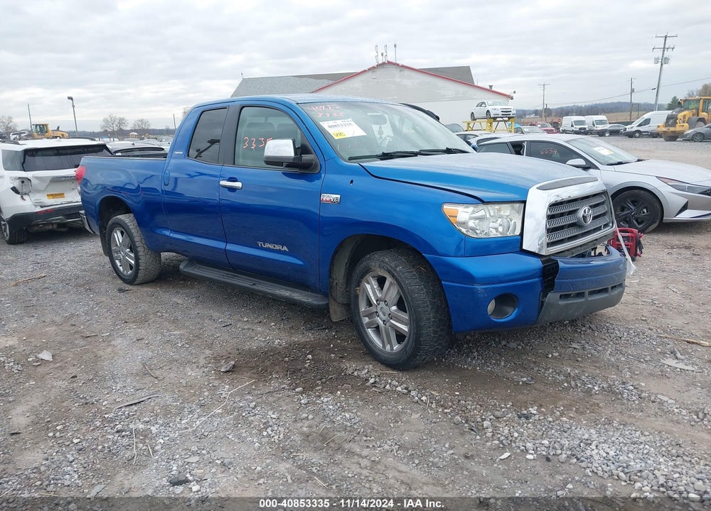 2007 TOYOTA TUNDRA LIMITED 5.7L V8 VIN: 5TBBV58187S469616