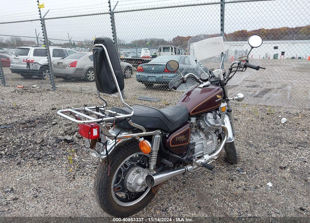 1980 HONDA CB 500T VIN: 00000PC012120378