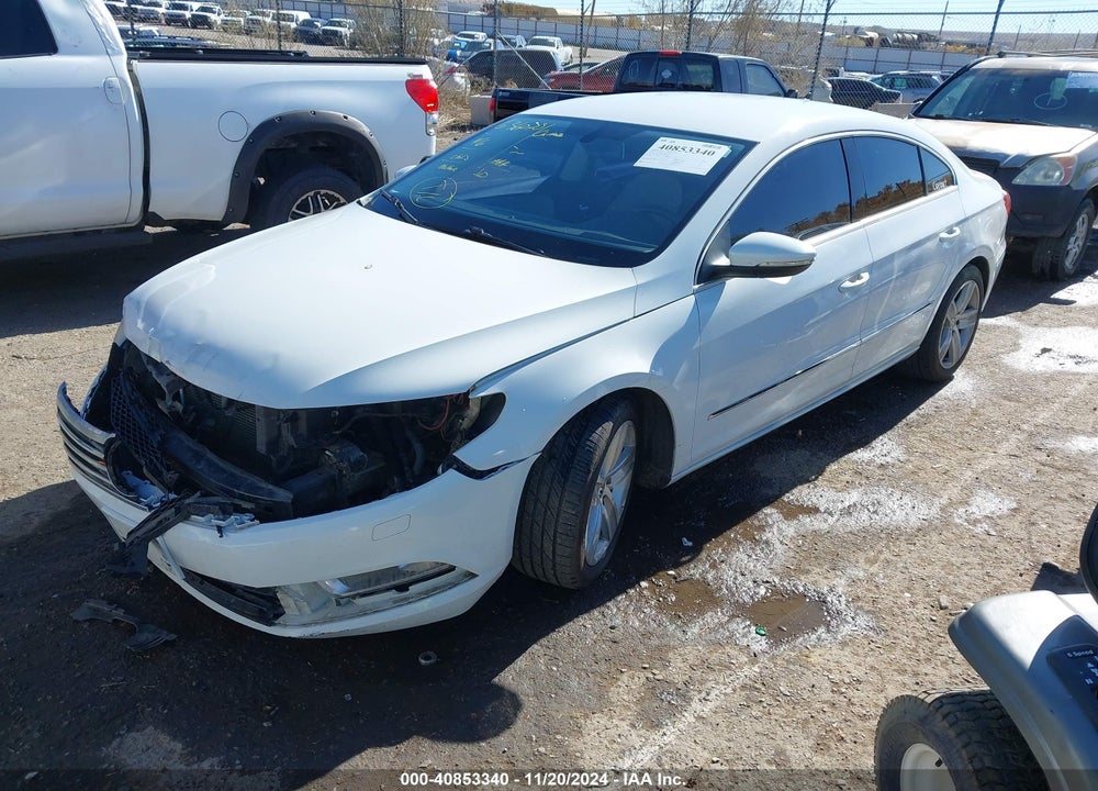 2016 VOLKSWAGEN CC 2.0T SPORT VIN: WVWBP7AN1GE502634