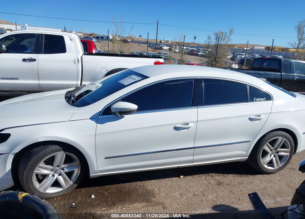 2016 VOLKSWAGEN CC 2.0T SPORT VIN: WVWBP7AN1GE502634