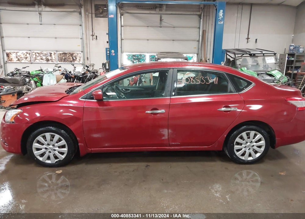 2014 NISSAN SENTRA S VIN: 3N1AB7AP9EY318685