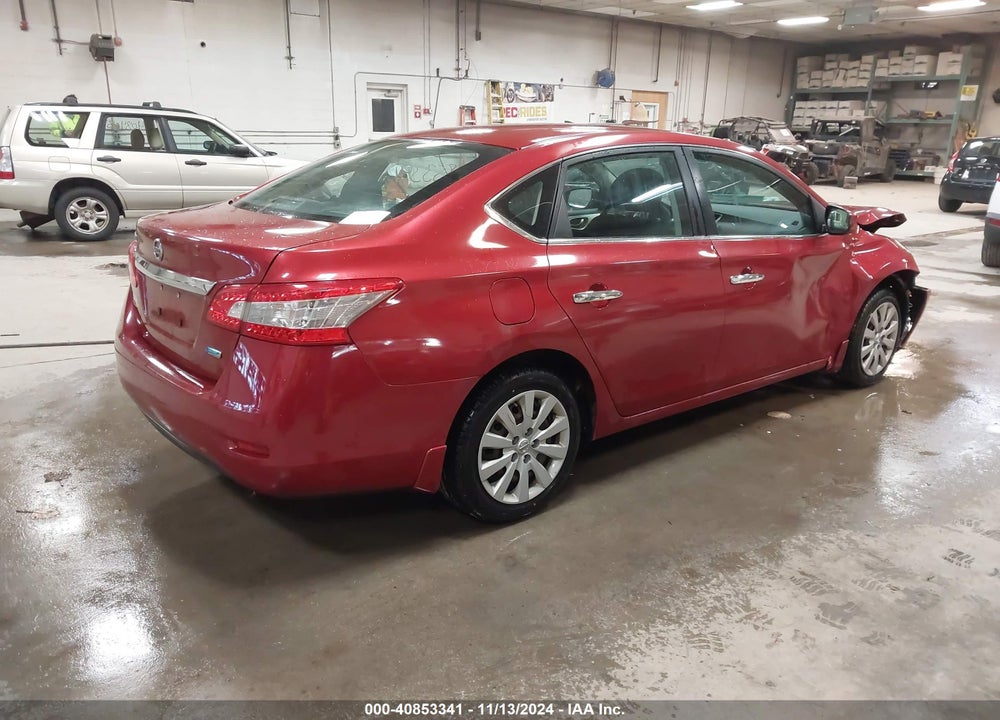 2014 NISSAN SENTRA S VIN: 3N1AB7AP9EY318685