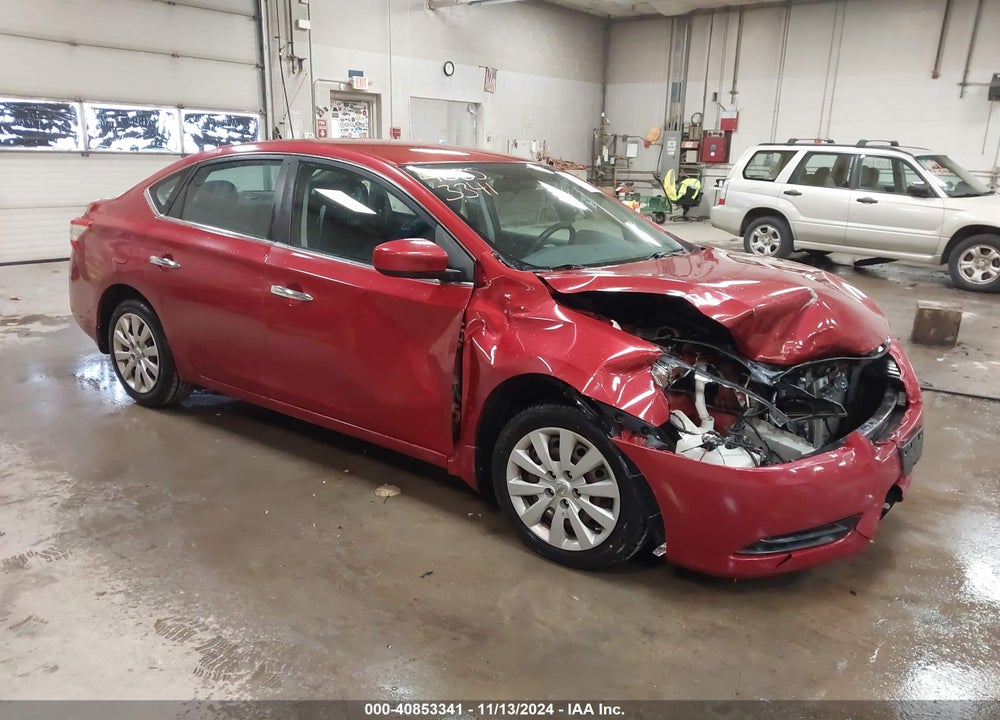 2014 NISSAN SENTRA S VIN: 3N1AB7AP9EY318685