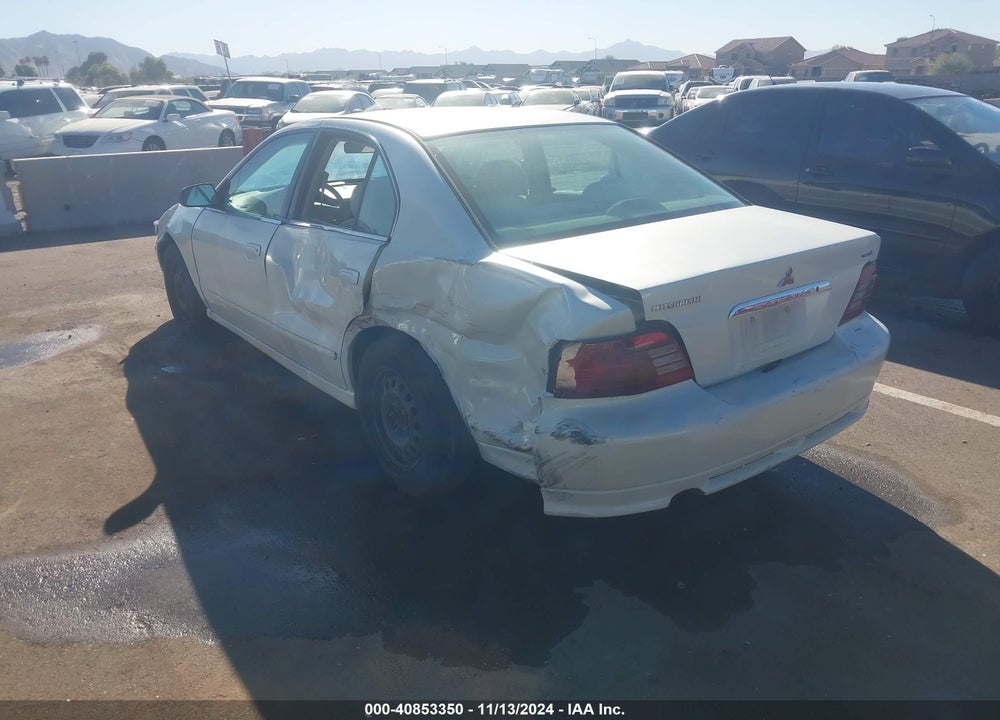 2000 MITSUBISHI GALANT ES VIN: 4A3AA46GXYE180502