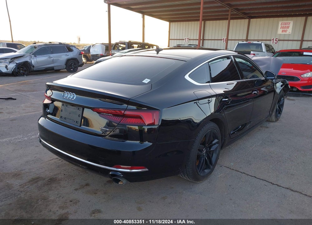 2019 AUDI A5 45 PREMIUM VIN: WAUANCF51KA054220