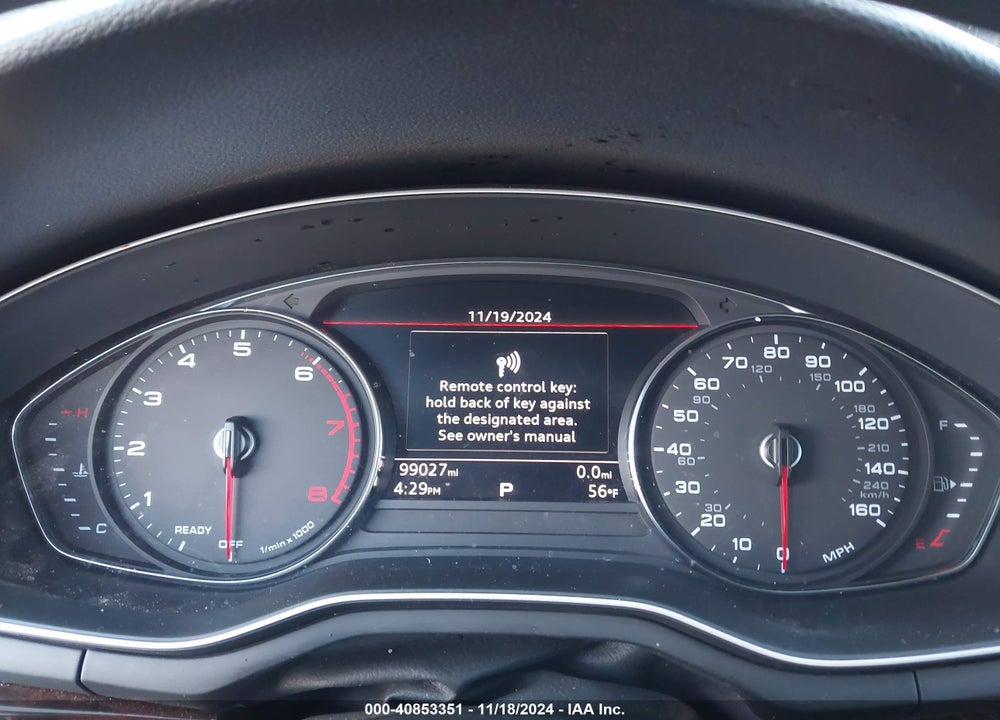 2019 AUDI A5 45 PREMIUM VIN: WAUANCF51KA054220