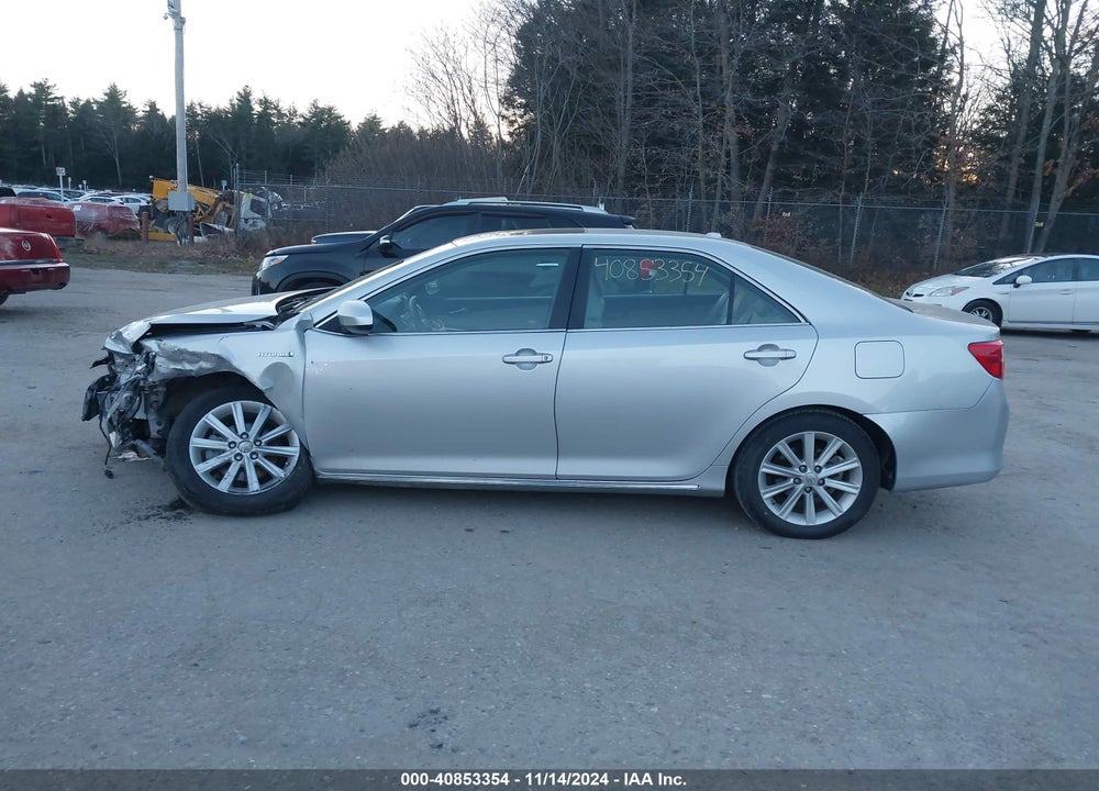 2012 TOYOTA CAMRY HYBRID XLE VIN: 4T1BD1FK4CU052932
