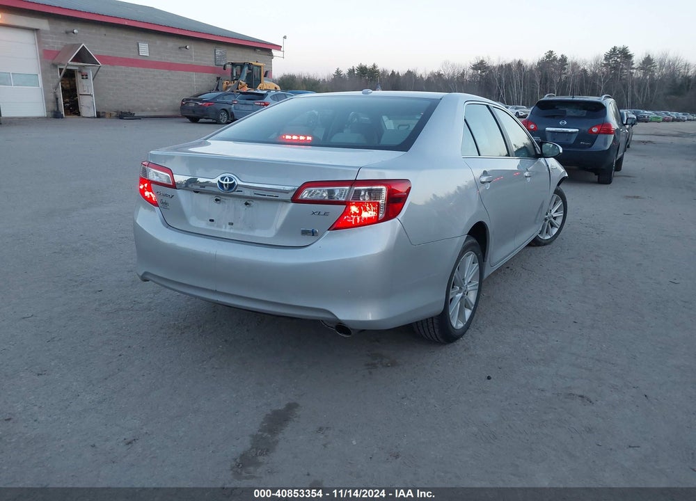 2012 TOYOTA CAMRY HYBRID XLE VIN: 4T1BD1FK4CU052932